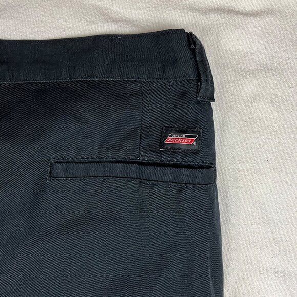 Dickies Black Work Pants Workwear Straight Leg Original Fit Chinos Big and Tall - Picture 7 of 12